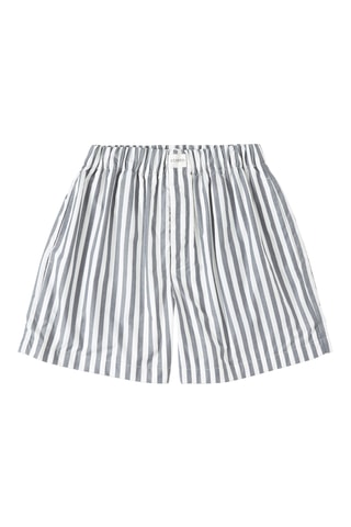 Short relaxed fit de algodón orgánico - Negro