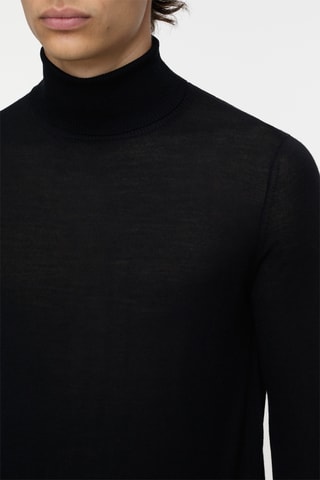 Jersey de lana orgánica - Negro