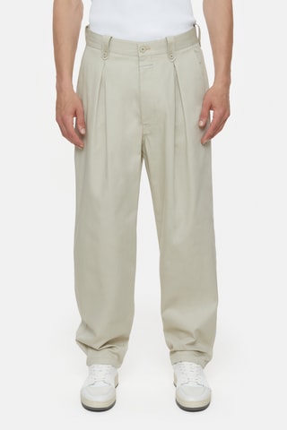 Pantalón relaxed - Beige