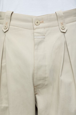 Pantalón relaxed - Beige