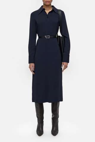 Vestido midi - Negro