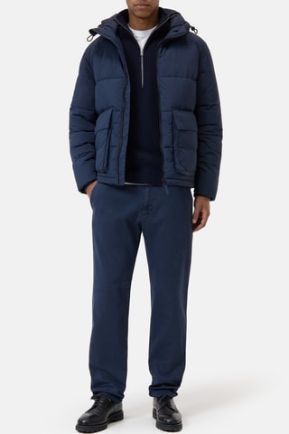 Anorak con capucha - Negro