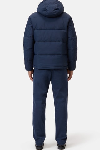 Anorak con capucha - Negro