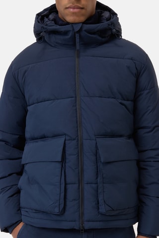 Anorak con capucha - Negro