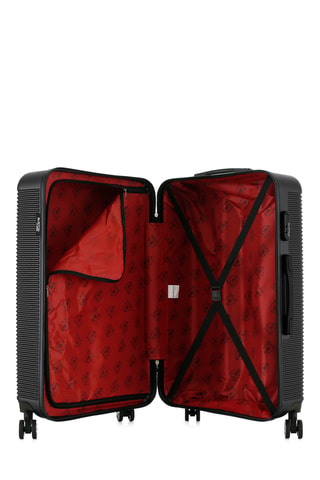 Set van 4 Trolleys Manchester - 47/57/67/76 cm - Zwart