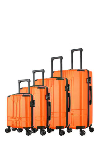 Set van 4 Trolleys London - 47/57/67/76 cm - Oranje