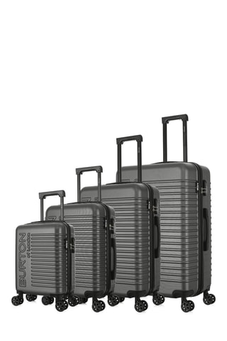 Set van 4 Trolleys Oxford - 47/57/67/76 cm - Donkergrijs
