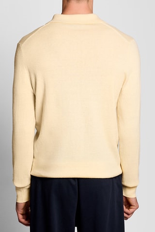 Jersey de lana merino - Amarillo