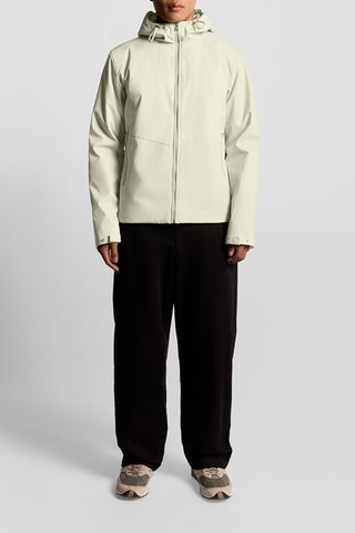 Chaqueta con capucha - Gris claro