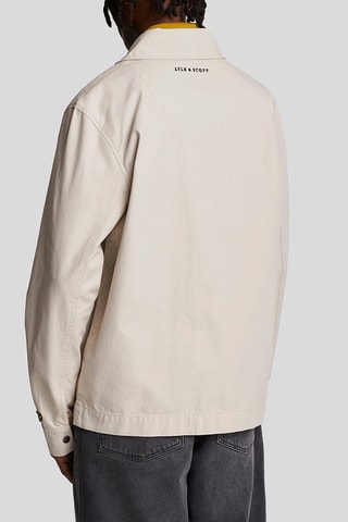 Sobrecamisa regular fit - Crudo