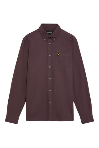 Camisa regular fit - Marrón