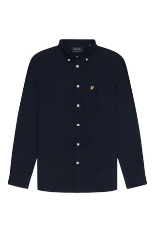 Camisa regular fit - Azul marino