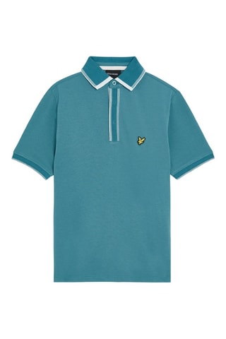 Polo regular fit - Turquesa