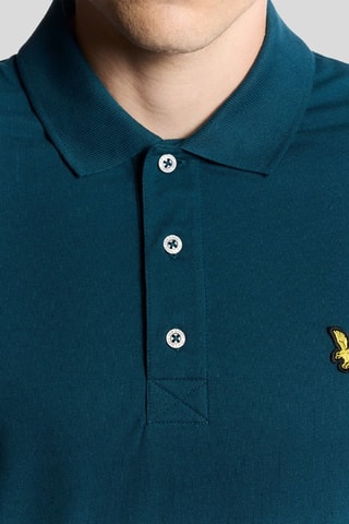 Polo regular fit - Azul petróleo