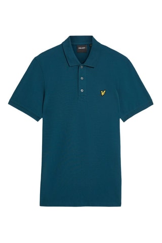Polo regular fit - Azul petróleo