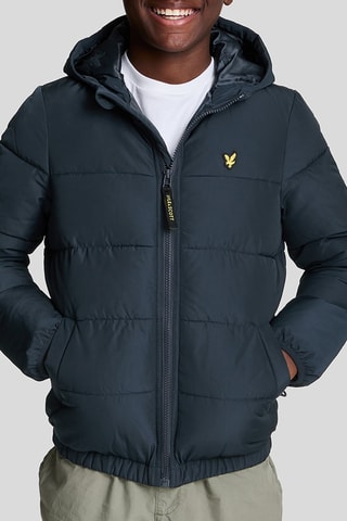 Anorak con capucha - Azul marino