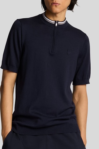 Camiseta regular fit - Azul marino