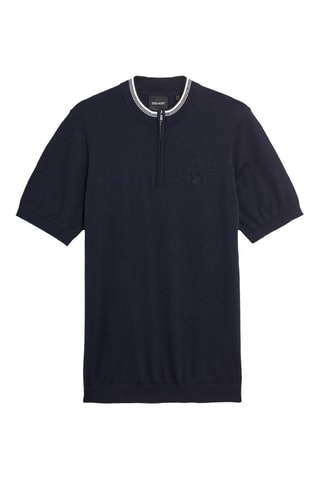 Camiseta regular fit - Azul marino