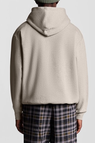Sudadera con capucha - Beige jaspeado