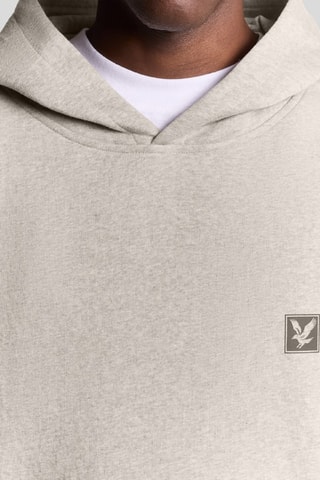 Sudadera con capucha - Beige jaspeado