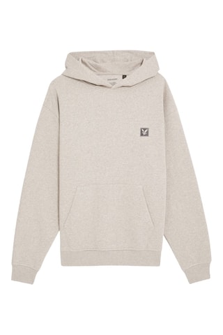 Sudadera con capucha - Beige jaspeado