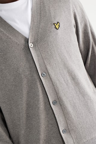 Cárdigan de lana - Gris