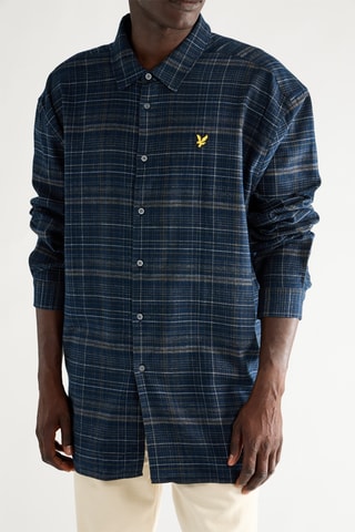 Camisa relaxed - Azul
