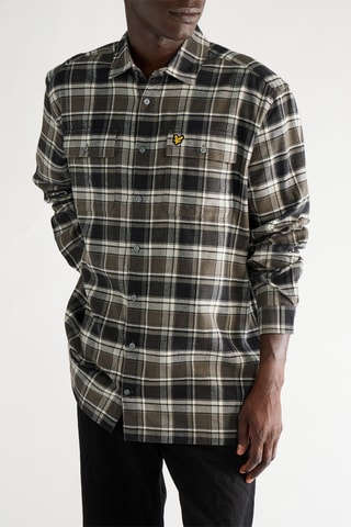 Camisa regular fit - Marrón