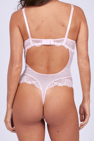 Stringbodysuit Dahalia - Roze