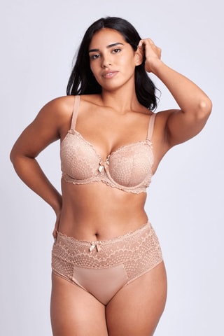 Slip Hoge Taille Flirty - Beige