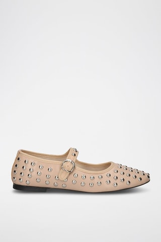 Babies en cuir - Beige