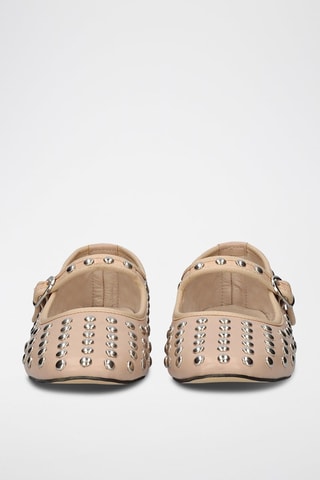 Babies en cuir - Beige