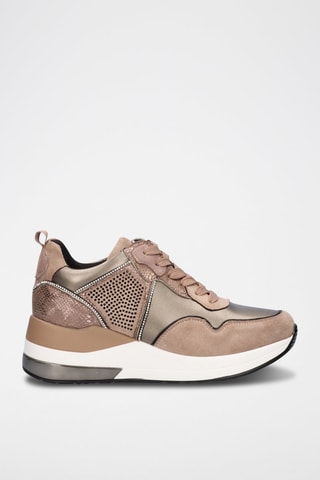 Sneakers plateformes - Kaki