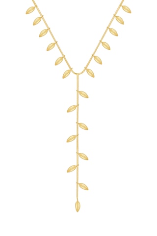 Collar - Plata bañada en oro amarillo