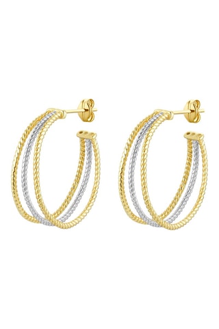 Pendientes - Plata chapada en oro amarillo