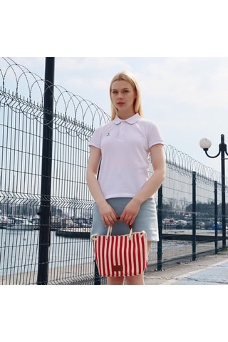 Tote bag Anemoss - Rosso