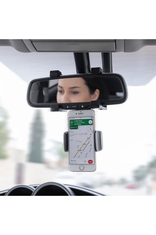 Supporto auto per cellulare -  Per retrovisore