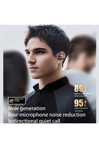 Cuffie wireless Kinglucky - Nero 