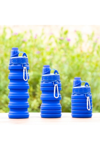 Bottiglia pieghevole in silicone - 500 ml