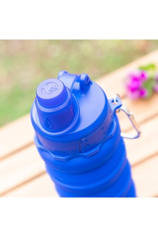 Bottiglia pieghevole in silicone - 500 ml