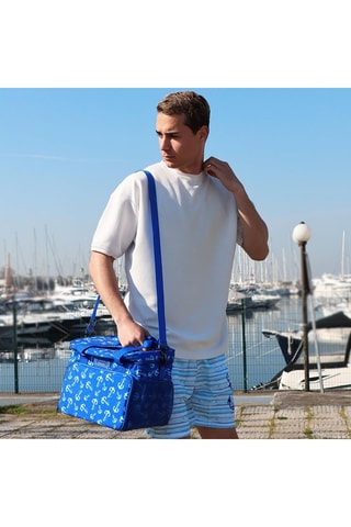 Borsa portapranzo Anemoss Anchor - Blu