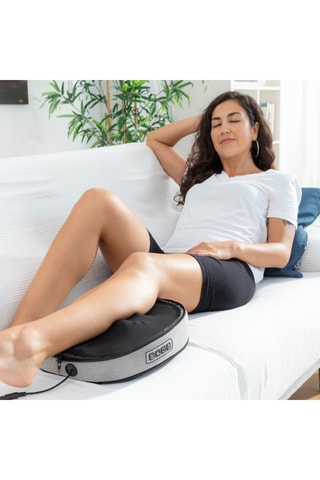 Massaggiatore Shiatsu termico 2 in 1 - Grigio