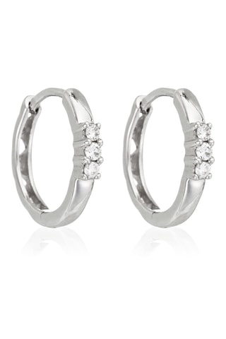 Criollas Délicates Créoles - Oro blanco y diamantes