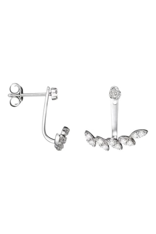 Pendientes Milano - Oro blanco y diamantes