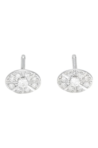 Dormilonas Libra - Oro blanco y diamantes