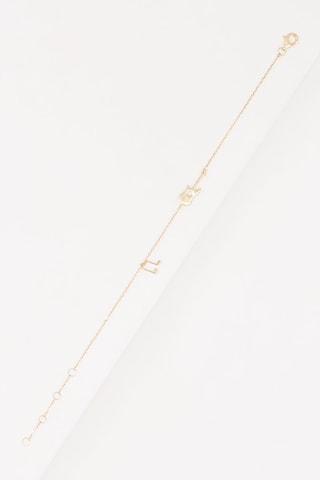 Pulsera Pan - Oro amarillo y diamantes
