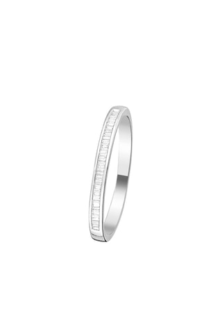 Alianza Tour Baguette - Oro blanco y diamantes