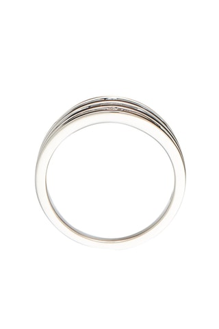 Anillo Polka dot  - Oro blanco y diamantes