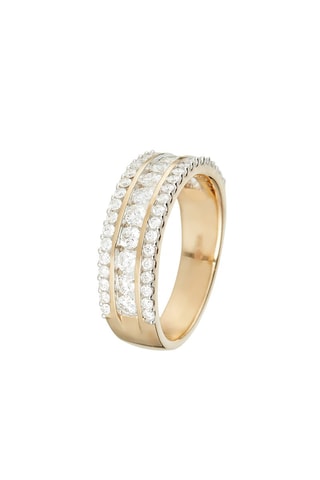 Anillo Désir - Oro amarillo y diamantes