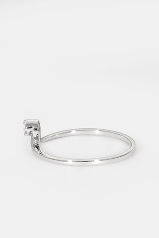 Anillo Impertinente - Oro blanco y diamantes